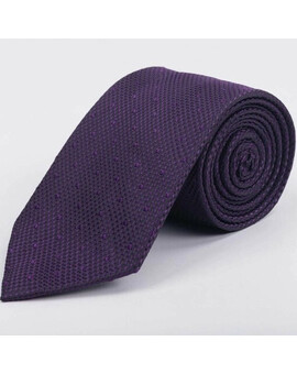 Аренда фиолетового галстука с узором для мужского костюма, изображение 1