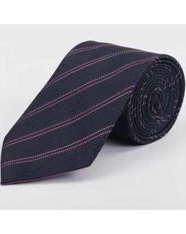 Аренда черного галстука в цветную полоску для мужских костюмов, изображение 1