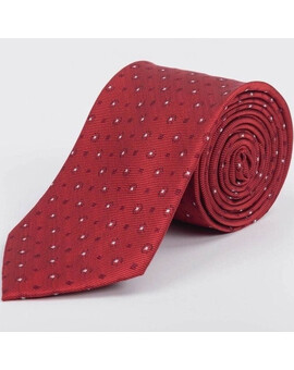 Аренда бордового галстука с узором для мужских костюмов, изображение 1