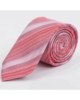 Арендовать красный галстук в мульти полоску для мужских костюмов, изображение 1