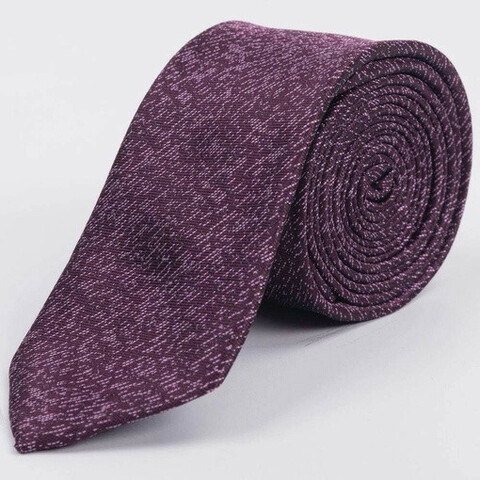 Аренда бордового галстука с узором текстуры для мужских костюмов