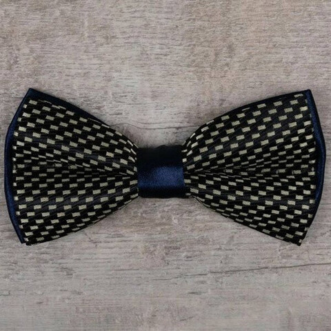 Аренда бежевой бабочки с узором для мужского костюма