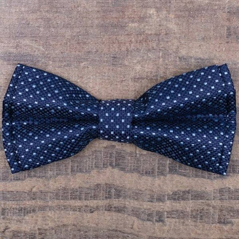 Арендовать бабочку синего цвета с голубым узором для мужских костюмов