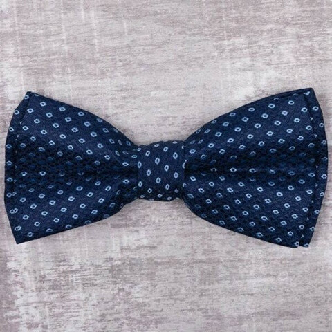 Синяя бабочка в аренду с голубым узором для мужских костюмов