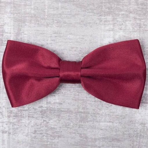 Арендовать бабочку бордового цвета для мужских костюмов