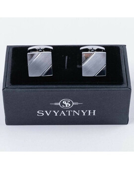Аренда классических запонок квадратной формы для мужских костюмов, изображение 1
