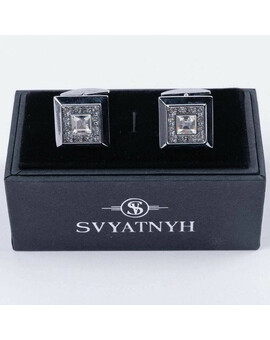 Арендовать запонки с украшением для мужского костюма, изображение 1