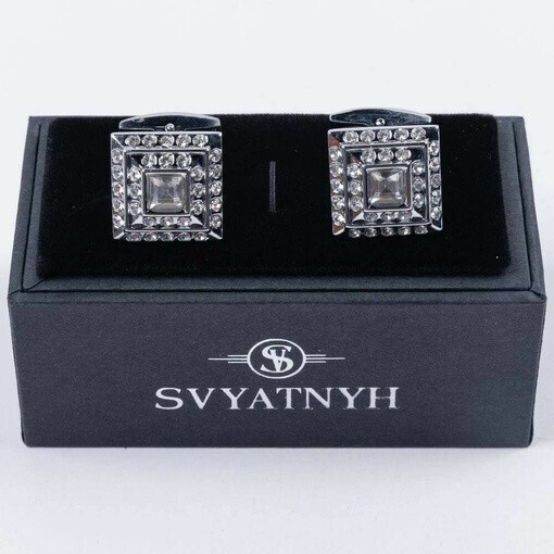 Прокат запонок с украшениями для мужских костюмов