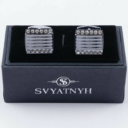 Аренда запонок с украшениями для мужских костюмов