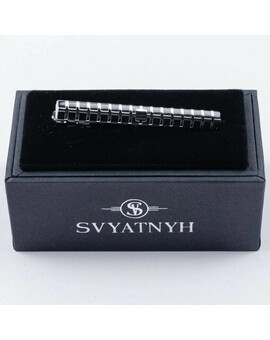 Аренда зажима черного цвета с гравировкой для мужских костюмов, изображение 1