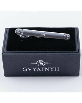 Зажим в аренду с гравировкой и скругленными краями для мужских костюмов, изображение 1