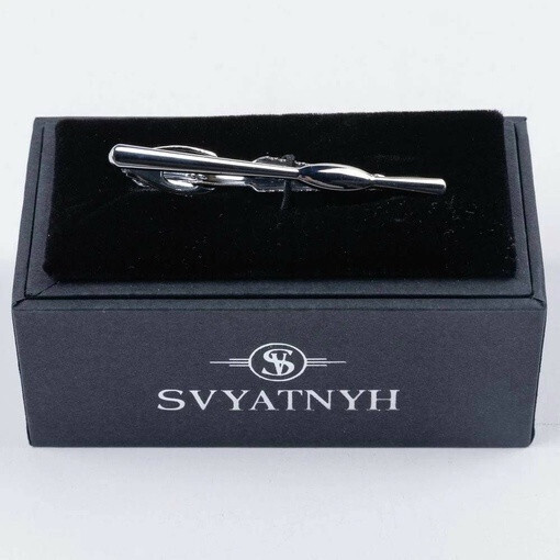 Прокат зажима абстрактной формы для мужских костюмов