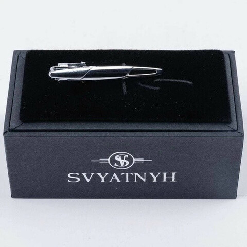 Аренда зажима с абстрактной формой и гравировкой для мужских костюмов